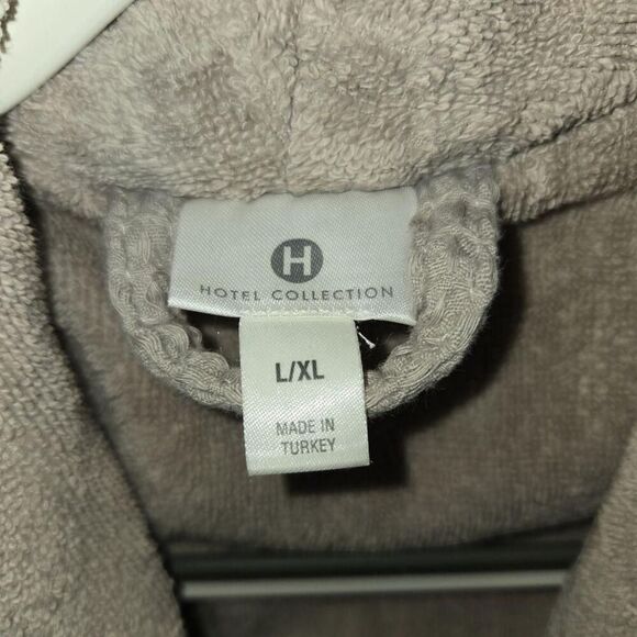 Hotel collection UNISEX Grey Robe LG/XL - Picture 4 of 4